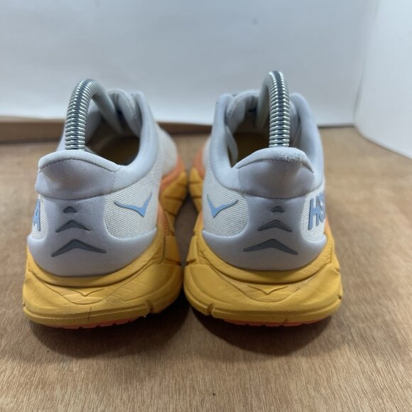 Hoka One One Arahi 6 Women Size 8 White Running Shoes Sneakers - Picture 4 of 9